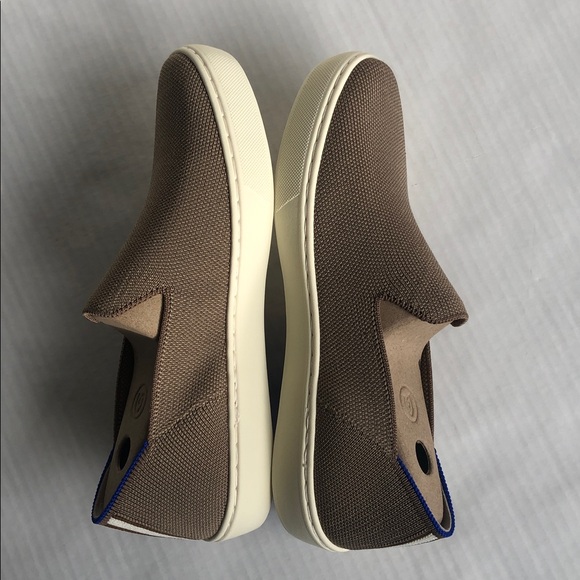 ROTHY’S The Original Slip on Sneaker Size 7.5 Latte NEW - Picture 3 of 10